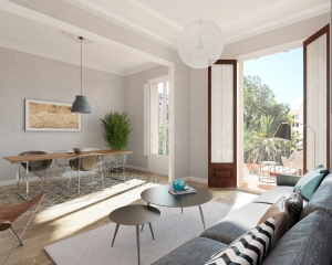 A New Development in the heart of Barcelona. Apartments available. Prices from 334,000 Euros